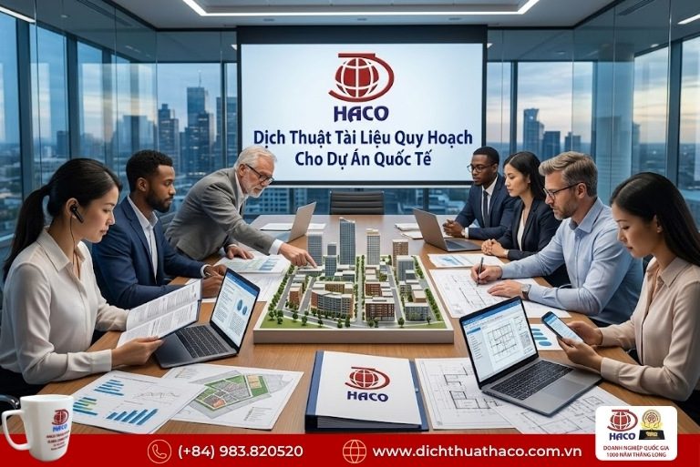 Dịch thuật tài liệu quy hoạch đô thị Quảng Ninh