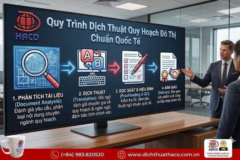 Dịch thuật tài liệu quy hoạch đô thị Quảng Ninh