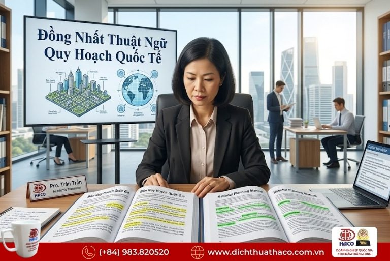 Dịch thuật tài liệu quy hoạch đô thị Quảng Ninh