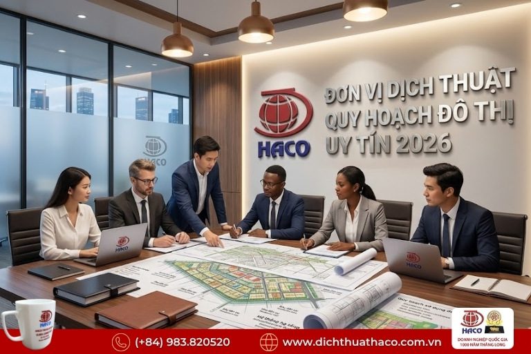 Dịch thuật tài liệu quy hoạch đô thị Quảng Ninh