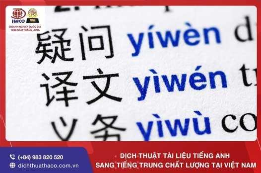 Dich Thuat Tai Lieu Tieng Anh Sang Tieng Trung Chat Luong Tai Viet Nam