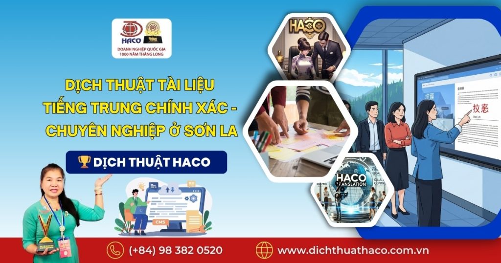 Dich Thuat Tai Lieu Tieng Trung Chinh Xac Chuyen Nghiep O Son La