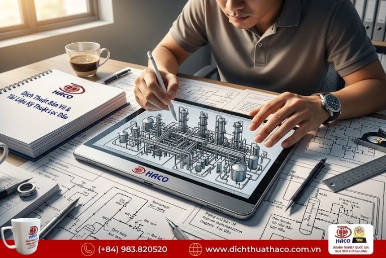 Dịch thuật tài liệu vận hành lọc dầu Nghi Sơn