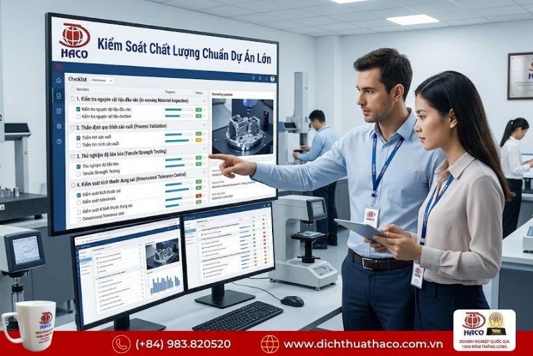 Dịch thuật tài liệu vận hành lọc dầu Nghi Sơn