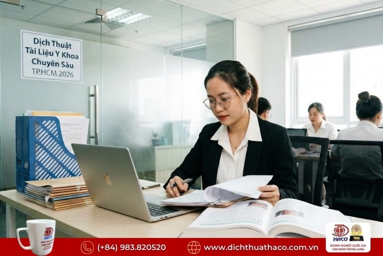 Dịch thuật tài liệu y khoa chuyên sâu TP.HCM 2026 3 Dịch thuật tài liệu y khoa chuyên sâu TP.HCM