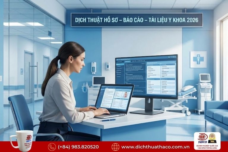 Dịch thuật tài liệu y khoa chuyên sâu TP.HCM 2026 5 Dịch thuật tài liệu y khoa chuyên sâu TP.HCM