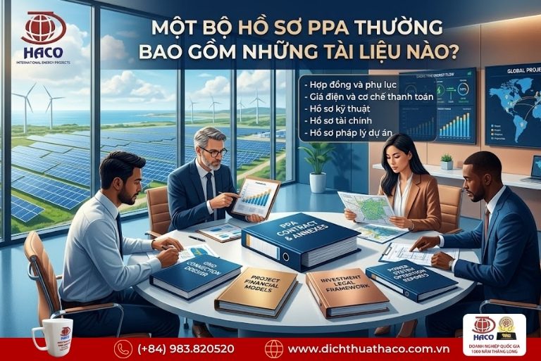Dịch thuật thỏa thuận mua bán điện PPA 2 Dịch thuật thỏa thuận mua bán điện PPA