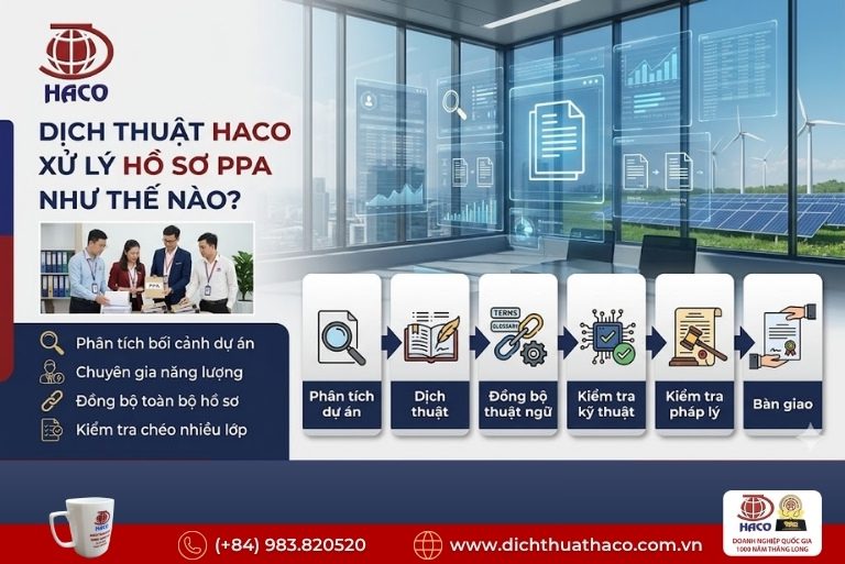 Dịch thuật thỏa thuận mua bán điện PPA 5 Dịch thuật thỏa thuận mua bán điện PPA