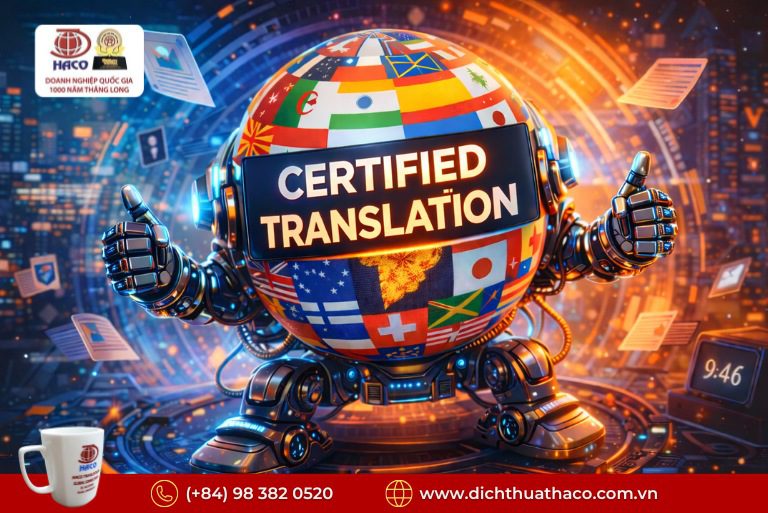 Dịch Thuật Tiếng Anh Công Chứng Nhanh Tại TP.HCM