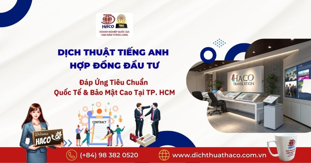 Dich Thuat Tieng Anh Hop Dong Dau Tu Dap Ung Tieu Chuan