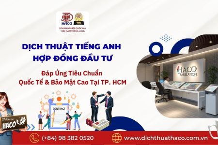 Dich Thuat Tieng Anh Hop Dong Dau Tu Dap Ung Tieu Chuan