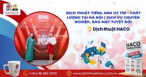 Dịch Thuật Tiếng Anh Uy Tín – Chất Lượng Tại Hà Nội