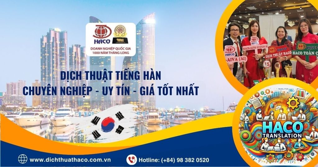 Dich Thuat Tieng Han Chuyen Nghiep Uy Tin Gia Tot Nhat