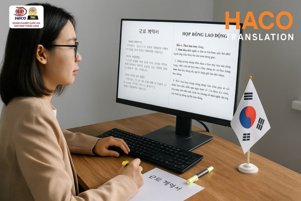Dich Thuat Tieng Han Hop Dong Lao Dong Dam Bao Quyen Loi Cac Ben (2)