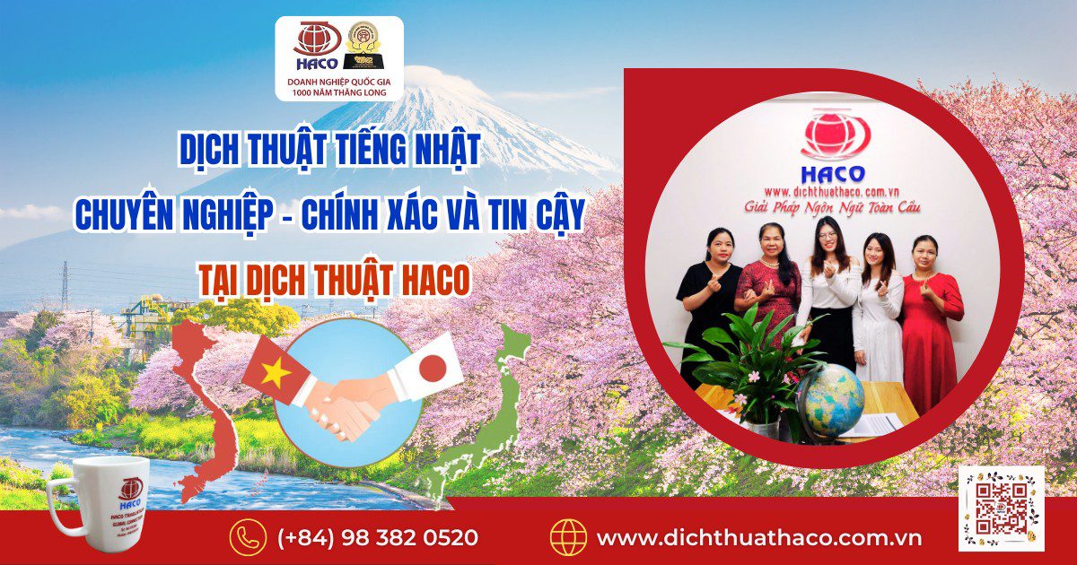 Dịch Thuật Tiếng Nhật