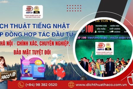 Dich Thuat Tieng Nhat Hop Dong Hop Tac Dau Tu Tai Ha Noi