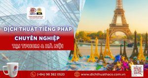 Dịch Thuật Tiếng Pháp