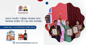 Dịch Thuật Tiếng Trung Cho Ngành Điện Tử Tại Hải Phòng – Tăng Cường Kết Nối Và Sản Xuất