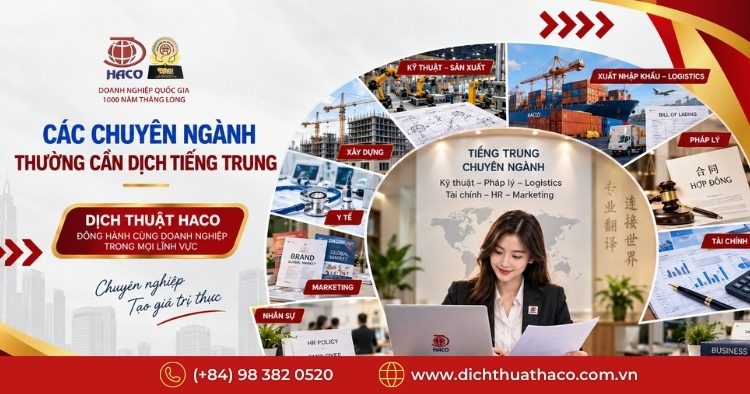 Dịch thuật tiếng Trung chuyên ngành cho doanh nghiệp 6 dich thuat tieng trung chuyen nganh