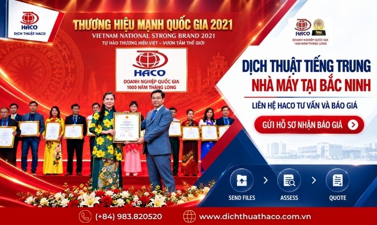 Dịch thuật tiếng Trung nhà máy uy tín tại Bắc Ninh – HACO 3 dich thuat tieng trung nha may uy tin 1