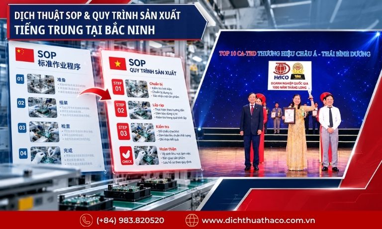 Dịch thuật tiếng Trung nhà máy uy tín tại Bắc Ninh – HACO 5 dich thuat tieng trung nha may uy tin 4