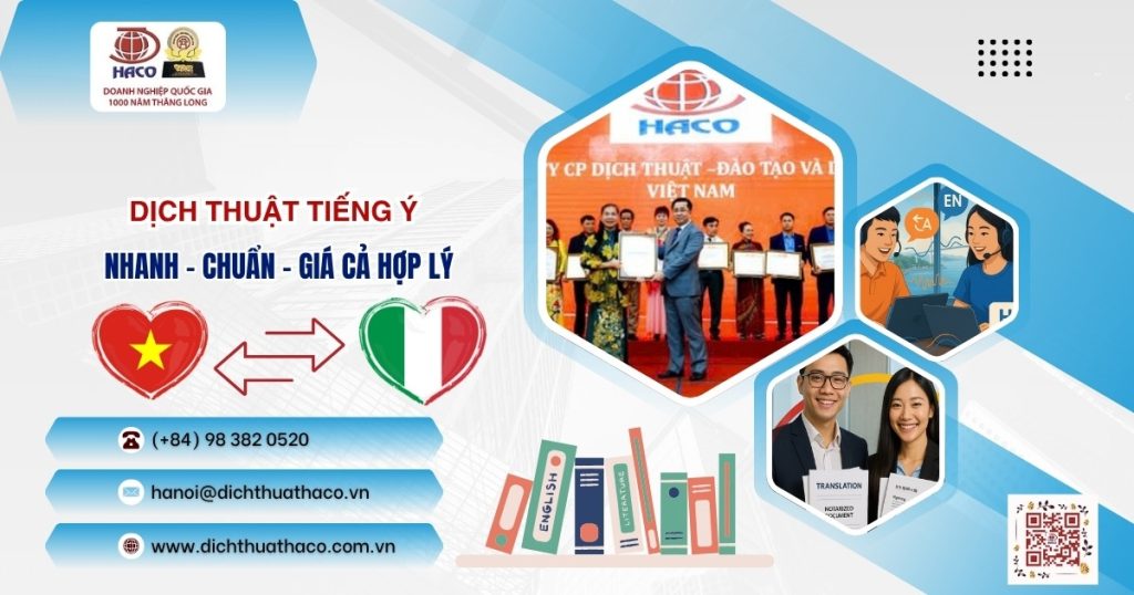 Dich Thuat Tieng Y Nhanh Chuan Gia Ca Hop Ly O Phu Tho Tai Dich Thuat Haco