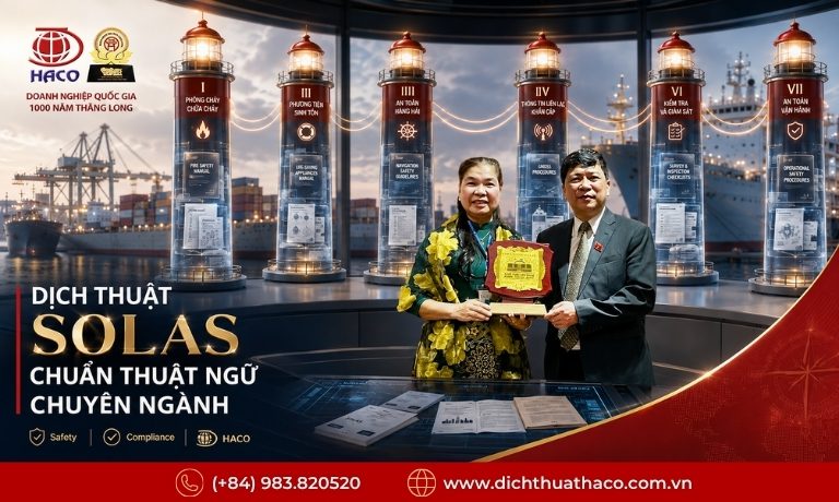 Dịch thuật tiêu chuẩn an toàn hàng hải SOLAS chuẩn thuật ngữ chuyên ngành 4 dich thuat tieu chuan an toan hang hai solas 3