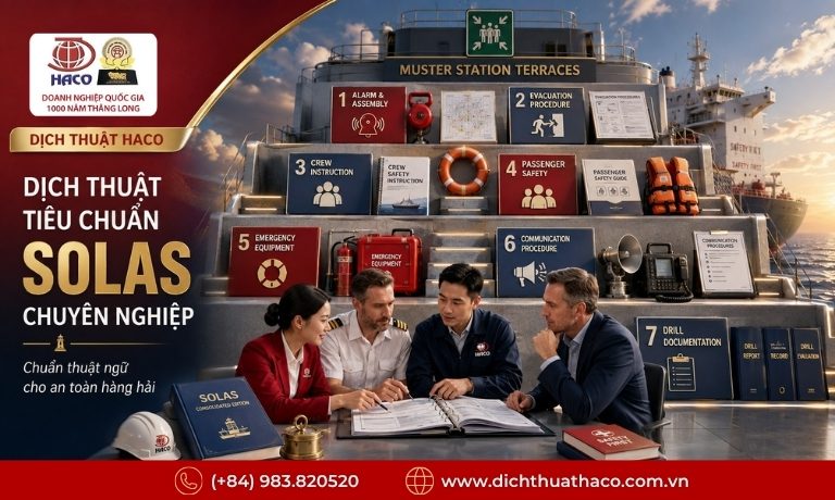 Dịch thuật tiêu chuẩn an toàn hàng hải SOLAS chuẩn thuật ngữ chuyên ngành 1 dich thuat tieu chuan an toan hang hai solas 6