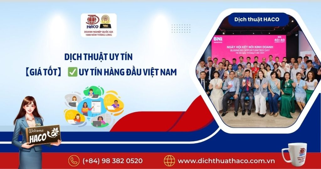 Dich Thuat Uy Tin Gia Tot Hang Dau Viet Nam