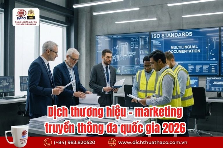 Dịch thương hiệu – marketing – truyền thông đa quốc gia