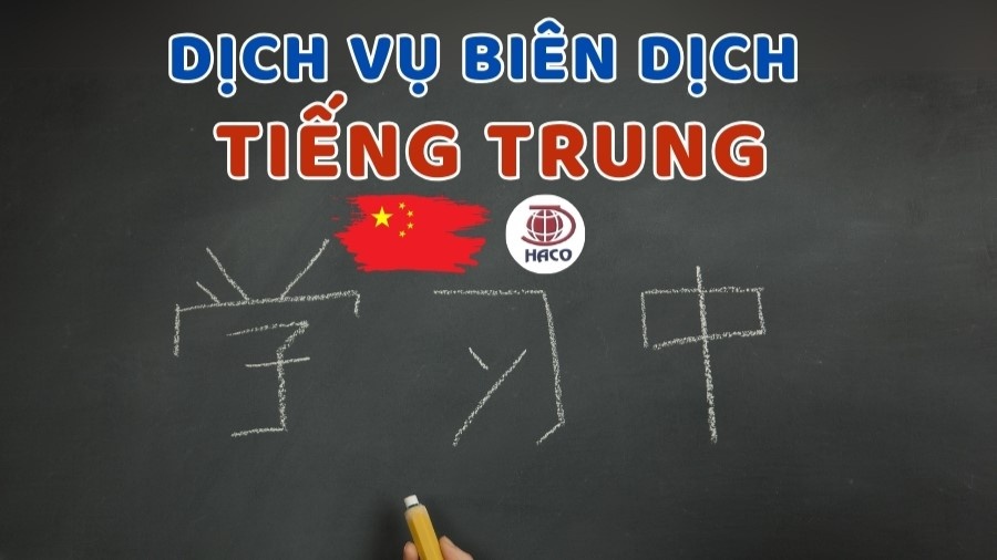 Dịch Vụ Biên Dịch Tiếng Trung Chuyên Nghiệp Uy Tín Tại Việt Nam