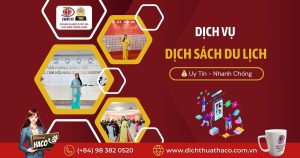 Dich Vu Dich Sach Du Lich Uy Tin Nhanh Chong Dich Thuat Haco