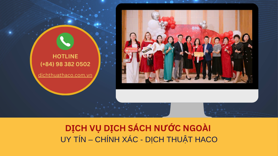 DỊch VỤ DỊch SÁch NƯỚc NgoÀi Uy Tín Nhanh Chóng Dịch Thuật Haco