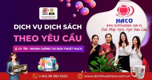 Dich Vu Dich Sach Theo Yeu Cau Uy Tin Nhanh Chong
