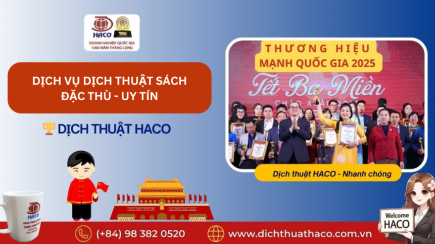 Dịch Vụ Dịch Thuật Sách đặc Thù Uy Tín Nhanh Chóng Dịch Thuật Haco