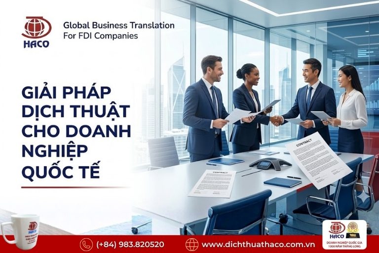 Dịch vụ dịch thuật tiêu chuẩn quốc tế ISO