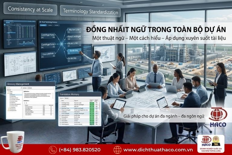 Dịch vụ dịch thuật tiêu chuẩn quốc tế ISO