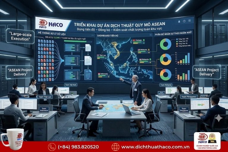 Dịch vụ dịch thuật top brand ASEAN