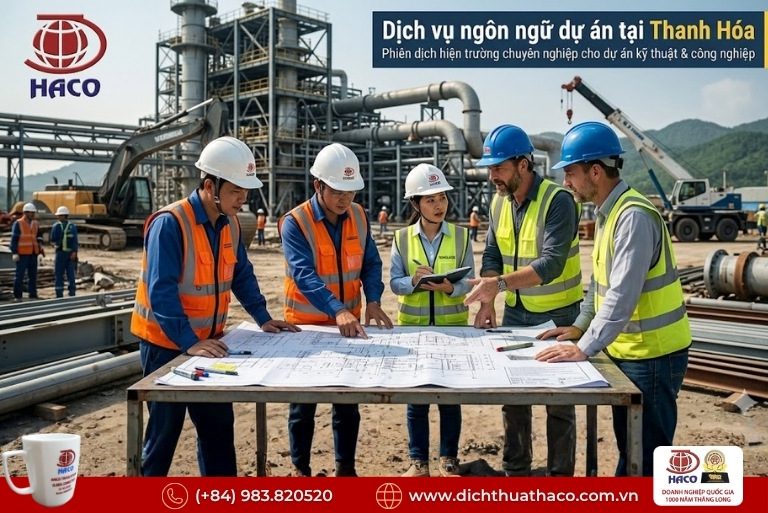 Dịch vụ ngôn ngữ dự án tại Thanh Hóa