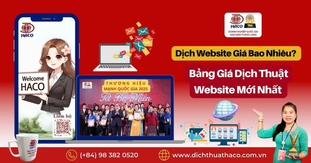 Dich Website Gia Bao Nhieu Bang Gia Dich Thuat Website Moi Nhat