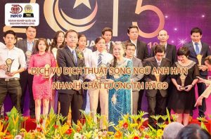 Dịch vụ dịch thuật song ngữ Anh Hàn nhanh chất lượng tại HACO