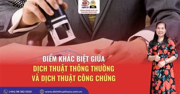 Diem Khac Biet Giua Dich Thuat Thong Thuong Va Dich Thuat Cong Chung