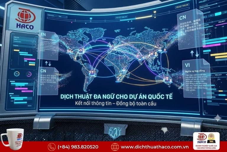 Đối tác dịch thuật dự án quốc tế