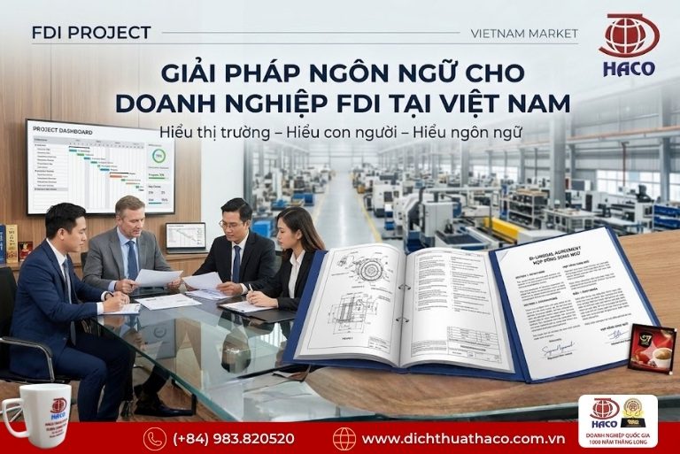 Đối tác dịch thuật dự án quốc tế