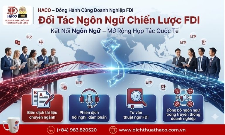 Đối Tác Ngôn Ngữ Chiến Lược FDI
