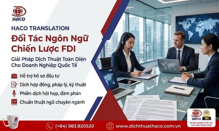 Đối Tác Ngôn Ngữ Chiến Lược FDI