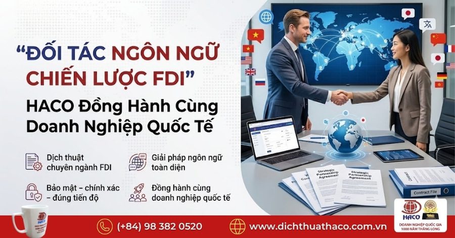 Đối Tác Ngôn Ngữ Chiến Lược FDI
