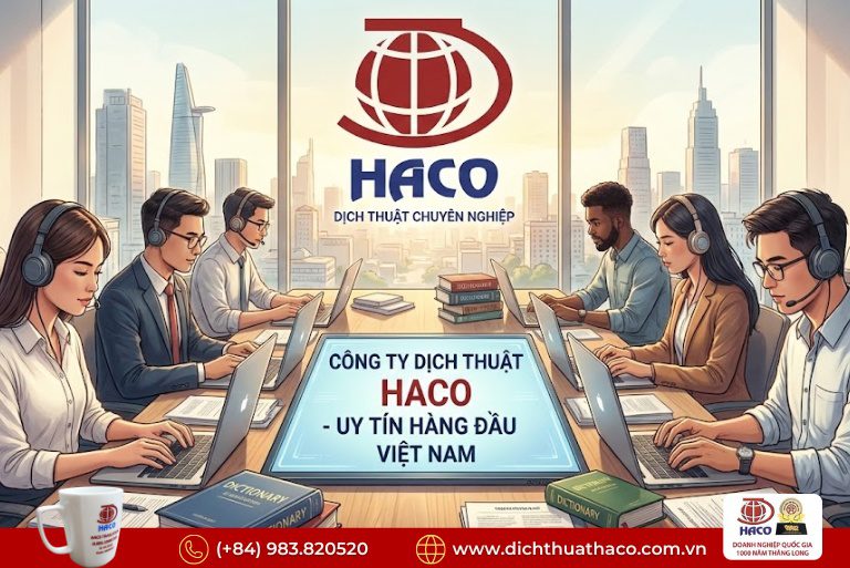 Đơn vị dịch thuật mạnh nhất Việt Nam – Uy tín, chuyên nghiệp