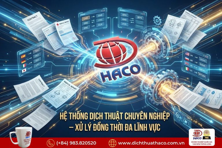 Đơn vị dịch thuật mạnh nhất Việt Nam – Uy tín, chuyên nghiệp
