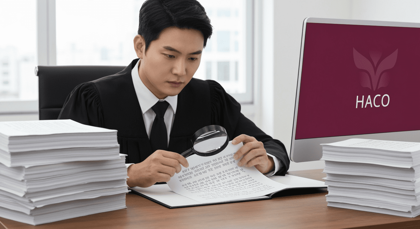 Dịch Tài Liệu Pháp Lý Tiếng Hàn Chuẩn Xác & Bảo Mật Tại HACO 5 dịch tài liệu pháp lý tiếng hàn